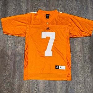 Tennessee Adidas Men's Bright Orange Jersey with White Accents